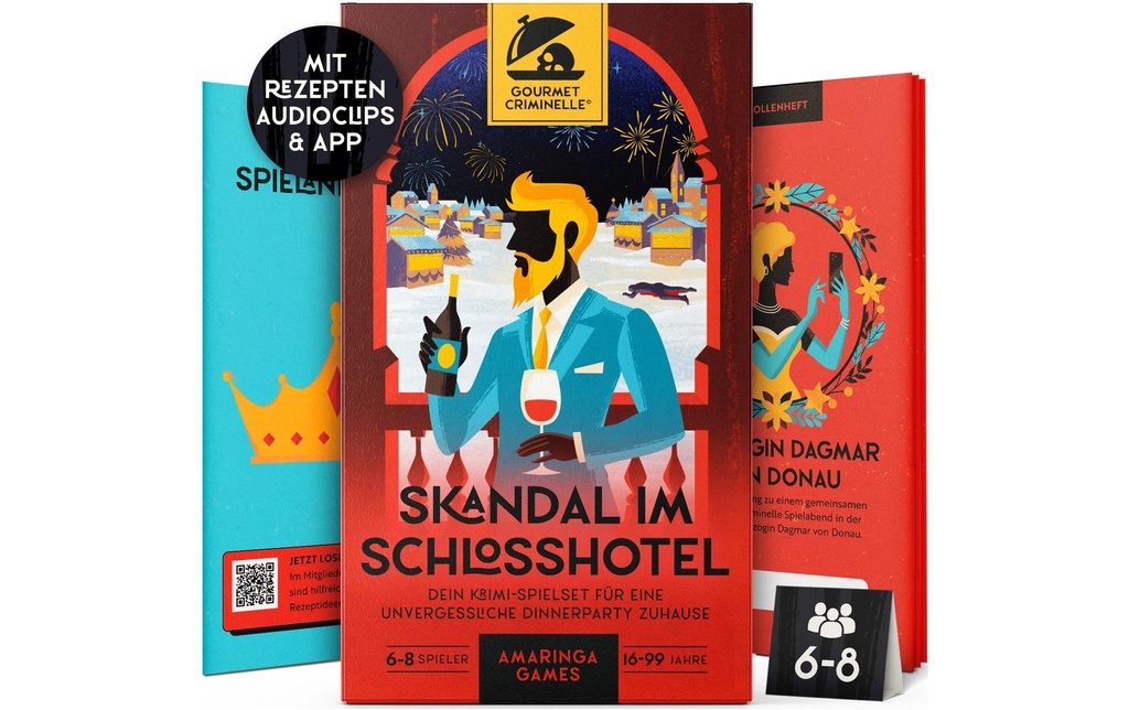Gourmet Criminelle Party game Scandale à l'hôtel du château