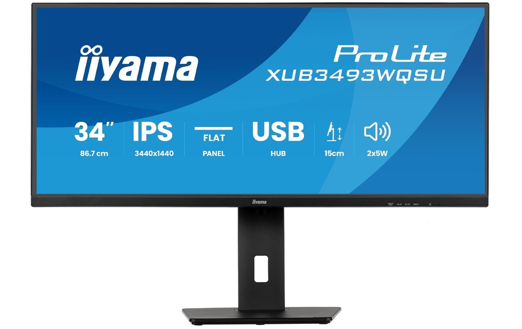 iiyama Moniteur ProLite XUB3493WQSU-B6 34 , 3440 x 1440 (UWQHD)