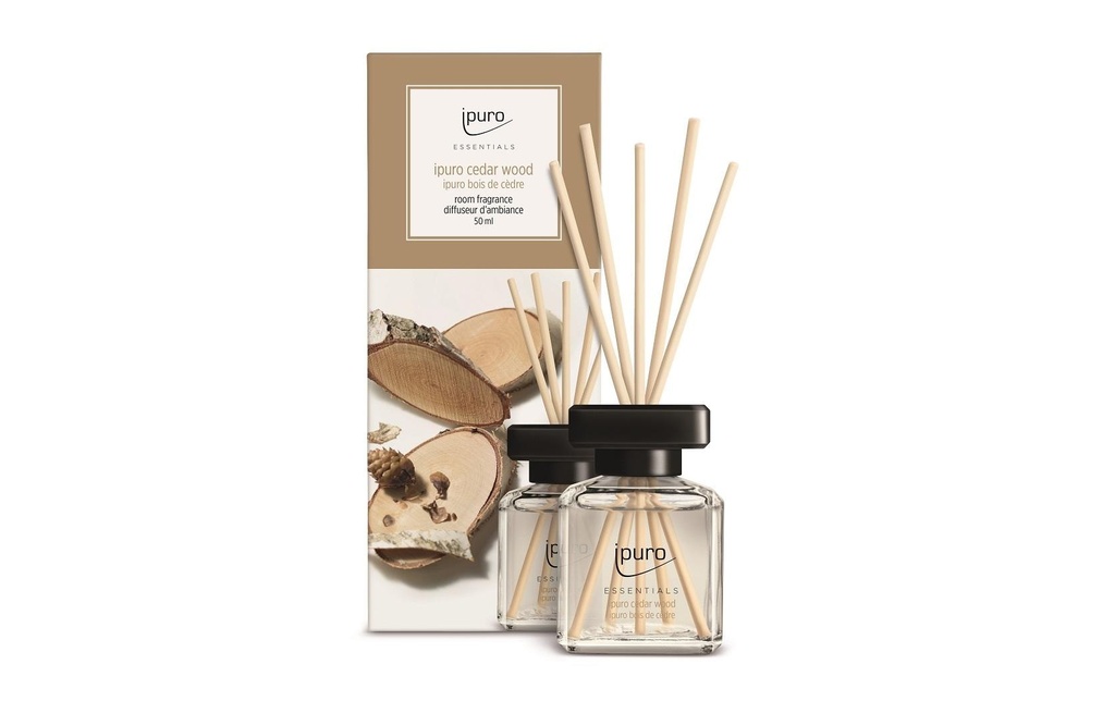ipuro Bâtonnets parfumés Cedar Wood 50 ml
