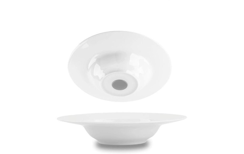 Silwy Assiette gourmande magnétique Blanc
