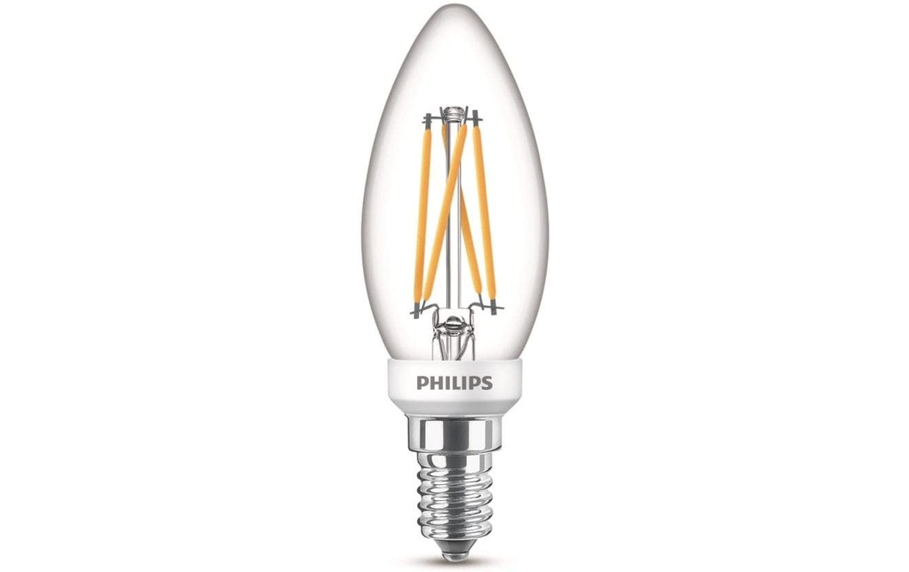 Philips Lampe LEDcla 25W E14 B35 CL WGD90 Blanc chaud (WW)