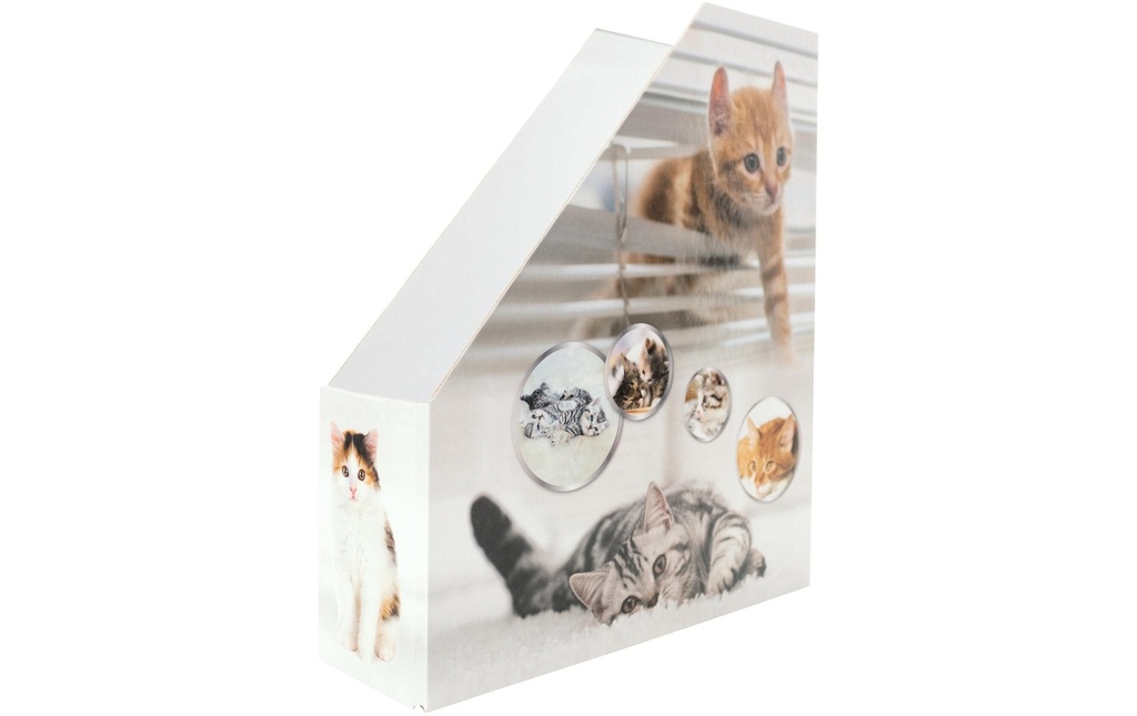 HERMA Porte-revue Chats A4 Jaune