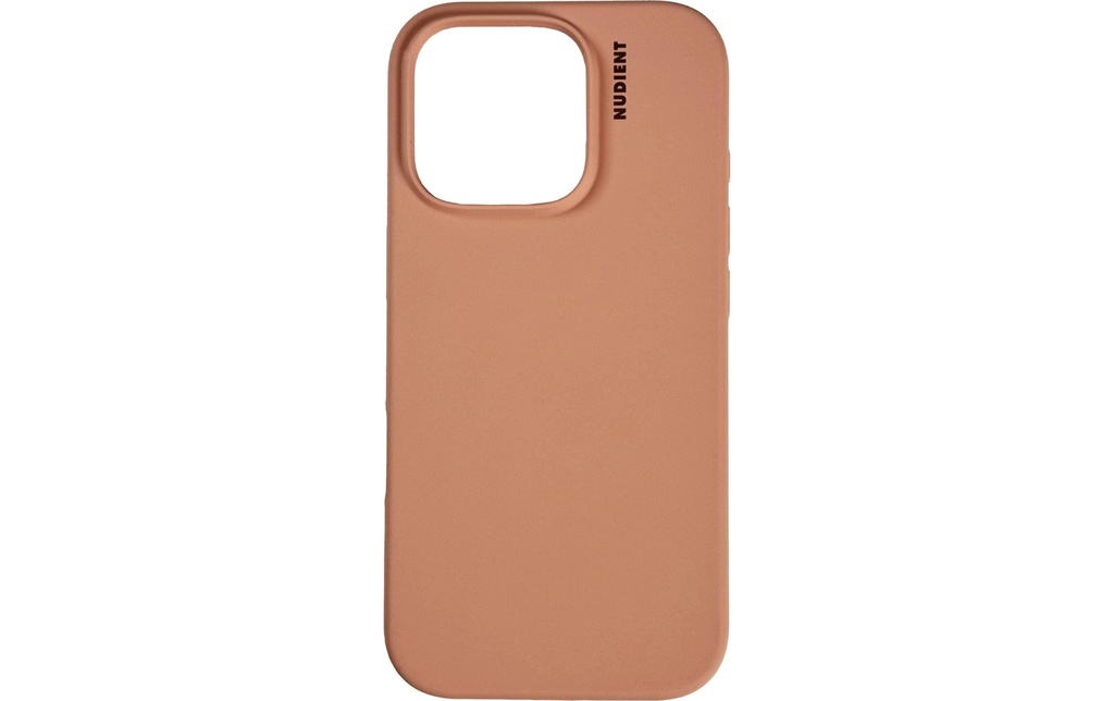 Nudient Coque arrière Base Magsafe iPhone 16 Pro Orange pêche