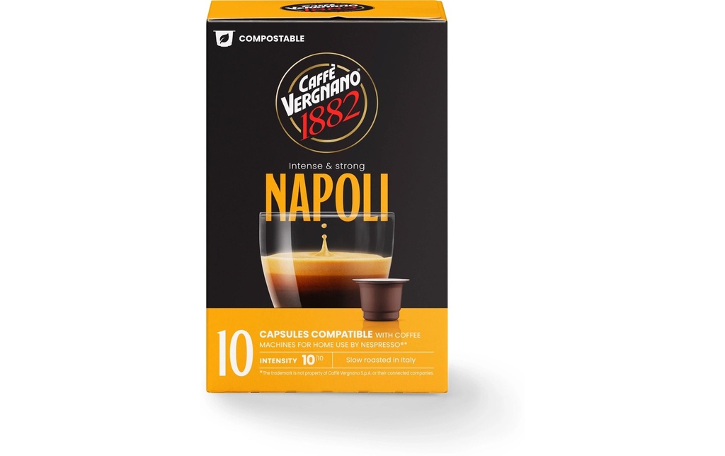 Caffè Vergnano Capsules de café Espresso Napoli 10 Pièce/s