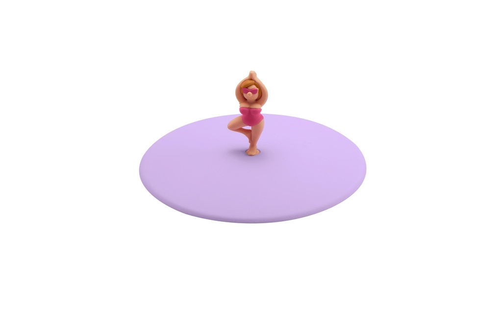 Lurch Couvercle de verre Mon couvercle – Beach Girls Yolanda Yoga