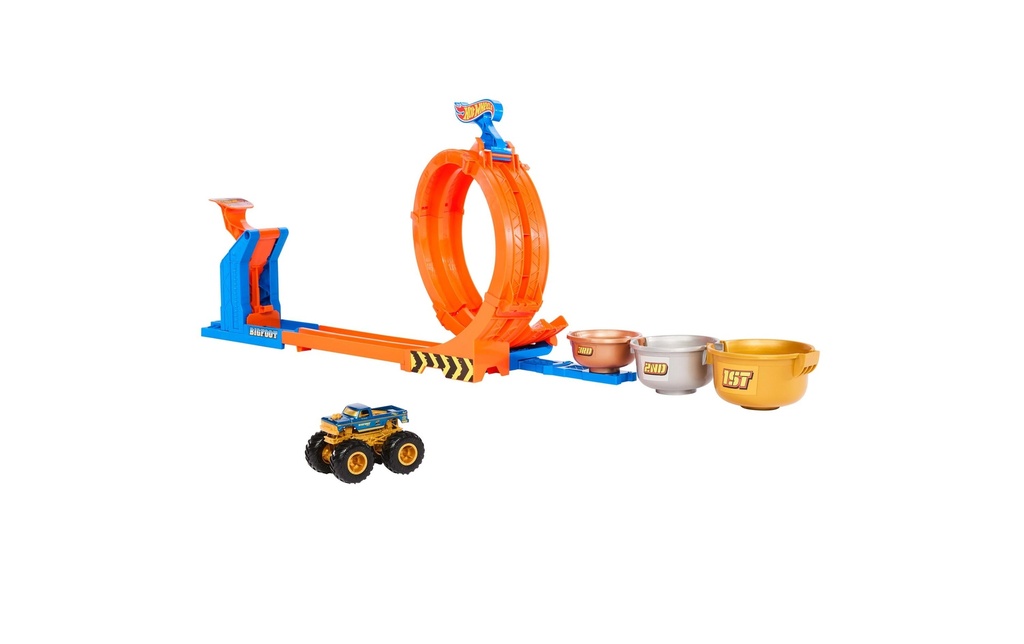 Hot Wheels Monster Trucks Hot Wheels Boucle 2 en 1