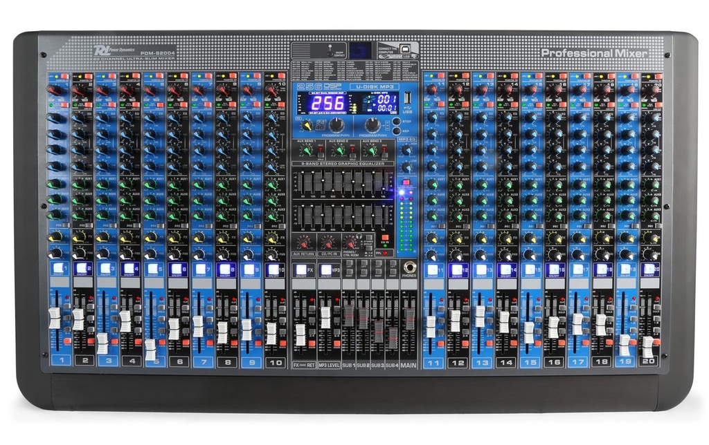 Power Dynamics Table de mixage PDM-S2004