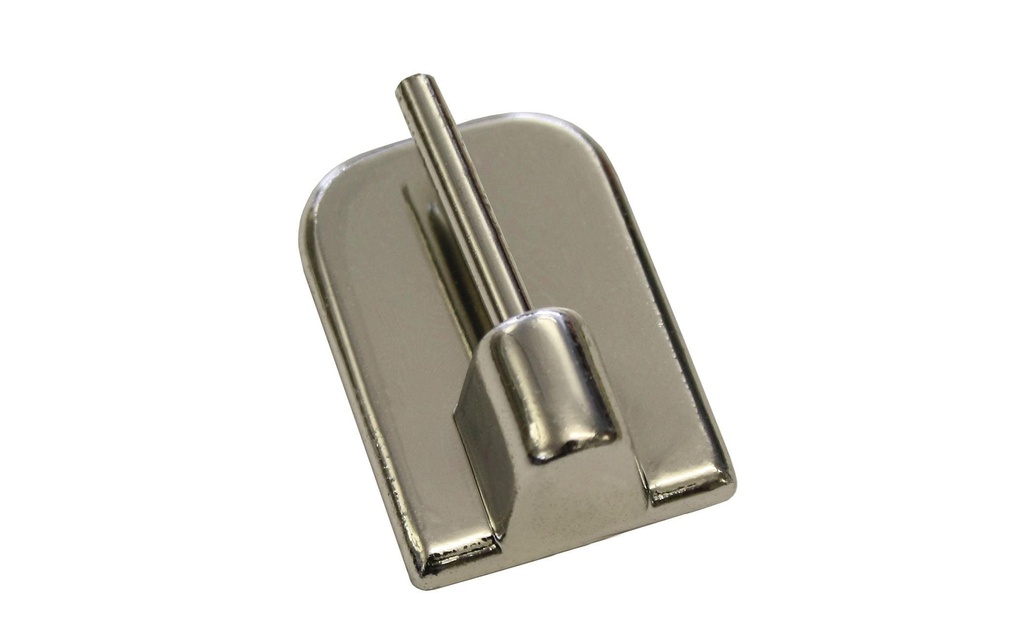 Gardinia Crochet pour barre de vitrage Chrome