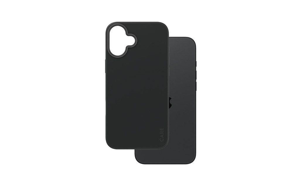 CARE Coque arrière Fashion iPhone 16 Plus Noir