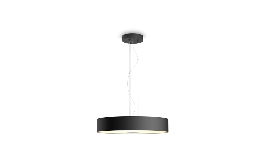 Philips Hue White Amb. Fair Suspension noir 2750 lm + variateur d'intensité lumineuse