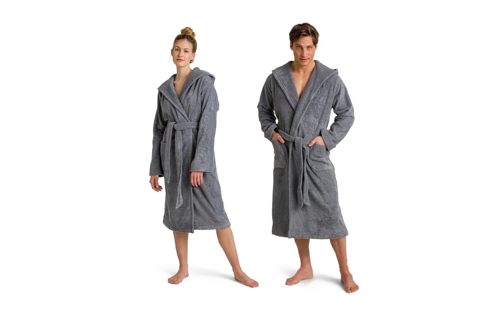 Möve Peignoir Superwuschel S, Stone Gray