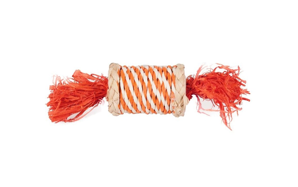 Karlie Jouet Roule et crépite, Ø 5 x 23 cm, orange/beige