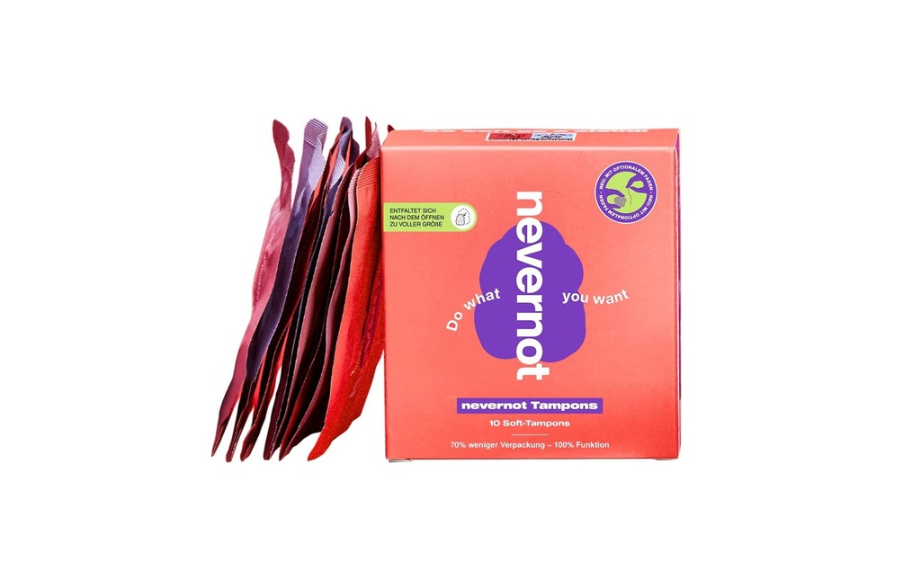 nevernot Tampon souple 10 pièces