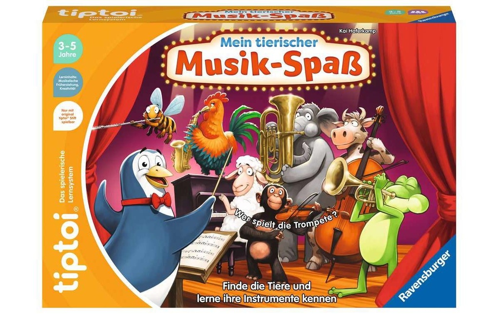 tiptoi Jeu Mein tierischer Musik-Spass