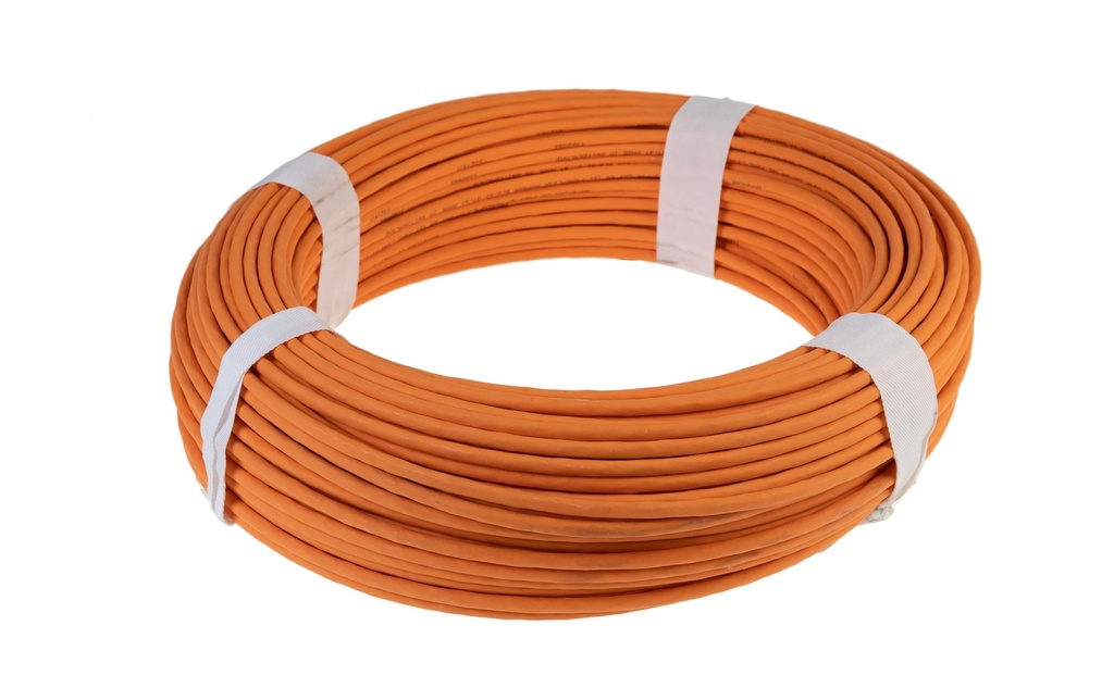 Dätwyler IT Infra Câble de pose CU 7060 4P Cat 6A, S/FTP, 100 m, Orange