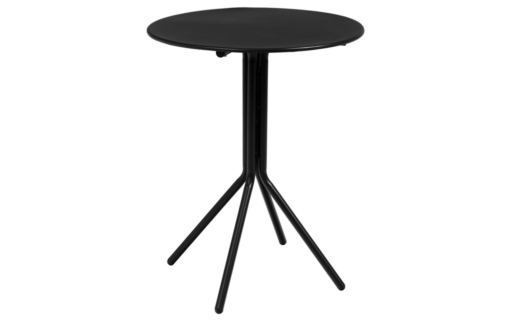 COCON Table de bistrot Conny , Ø 57 cm, Noir
