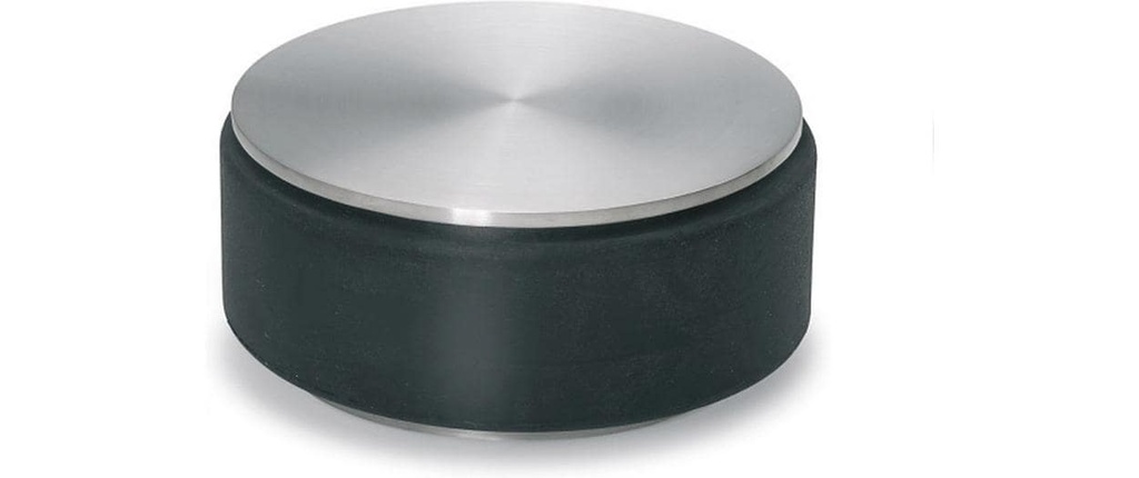 Blomus Protection de porte Stop 1 kg, Noir/Argenté
