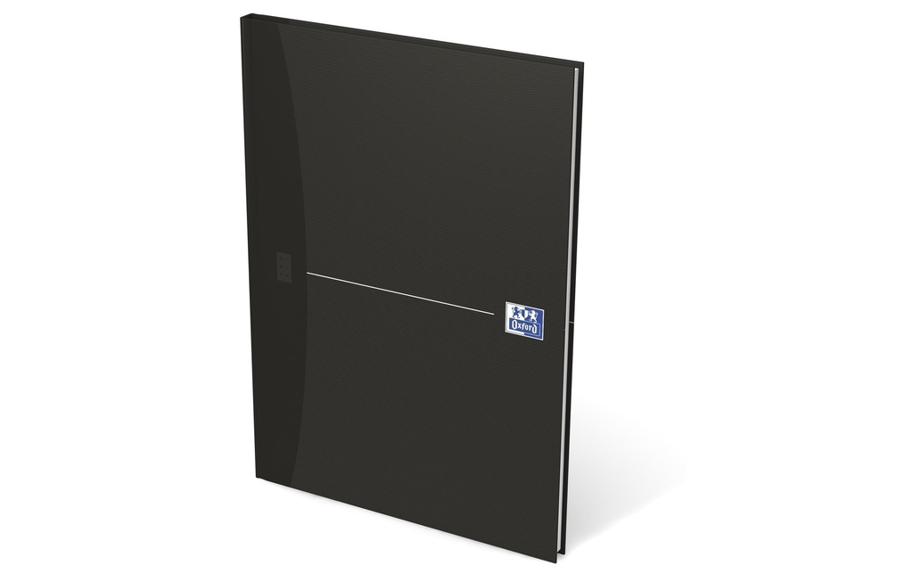Oxford Bloc-notes Office Essentials, A4, Vierge, Noir