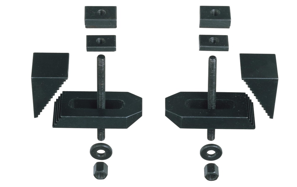 Proxxon Jeux d’accessoires Bride de serrage pour marchepied, 4 pièces
