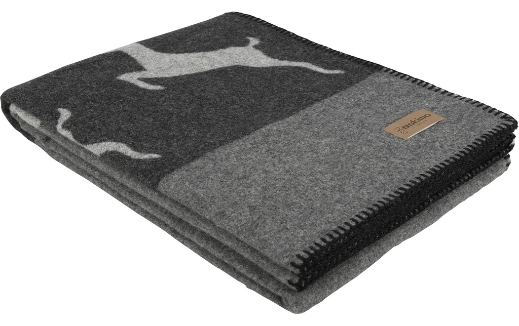 Eskimo Couverture Sedrun 140 x 180 cm, Anthracite