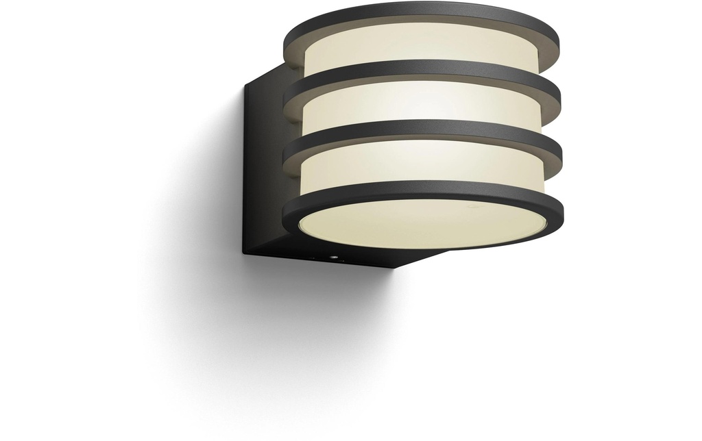 Philips Hue White Lucca Applique murale anthracite