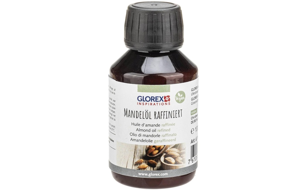 Glorex Huile cosmétique Amande raffinée 100 ml