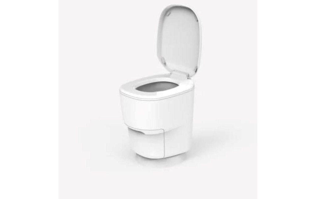 Clesana Toilettes C1 avec socle rond Blanc