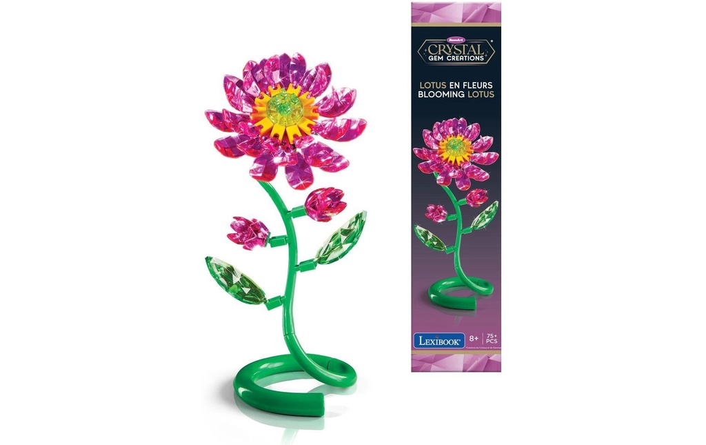 Cra-Z-Art Set créatif bouquet de cristal fleur de lotus plastique