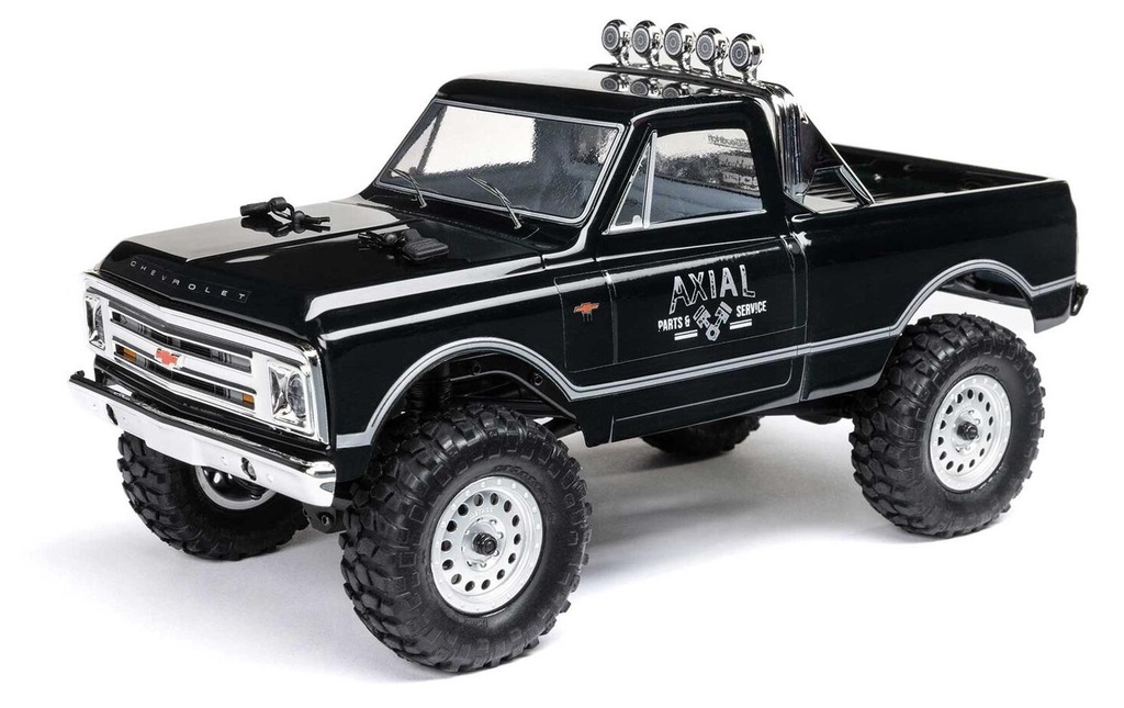 Axial Scale Crawler SCX24 1967 Chevrolet C10 V2 Noir, RTR, 1:24