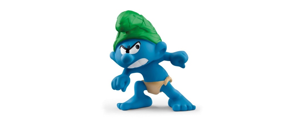 Schleich Figurine de jeu Schtroumpf sauvage