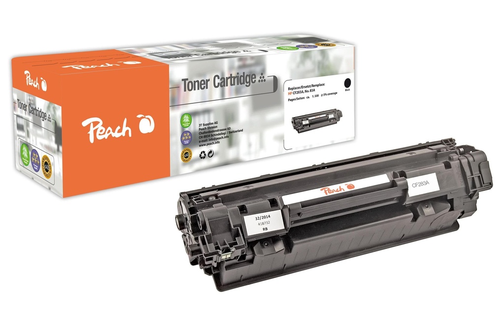 Peach Toner HP Nr. 83A (CF283A) noir