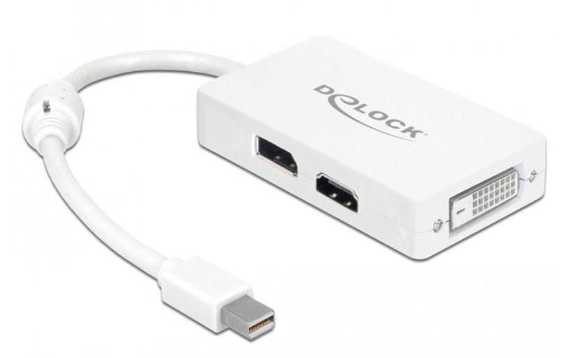 Delock Multiadaptateur Mini DisplayPort - DisplayPort/HDMI/DVI-D