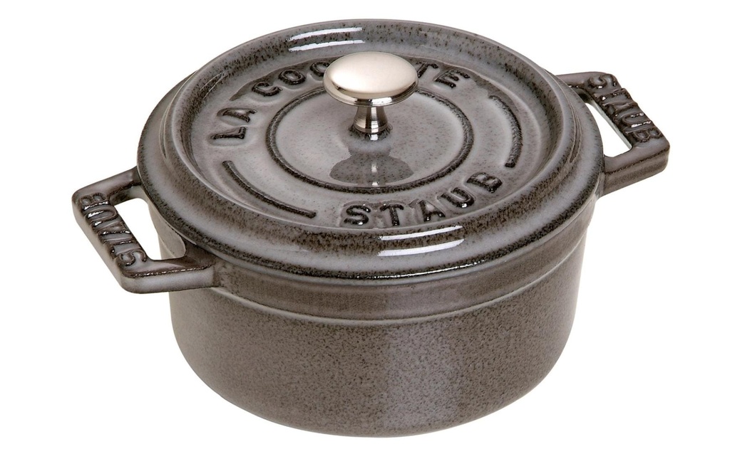 Staub Rôtisseur Cocotte 24 cm, Graphite, 3.8 l