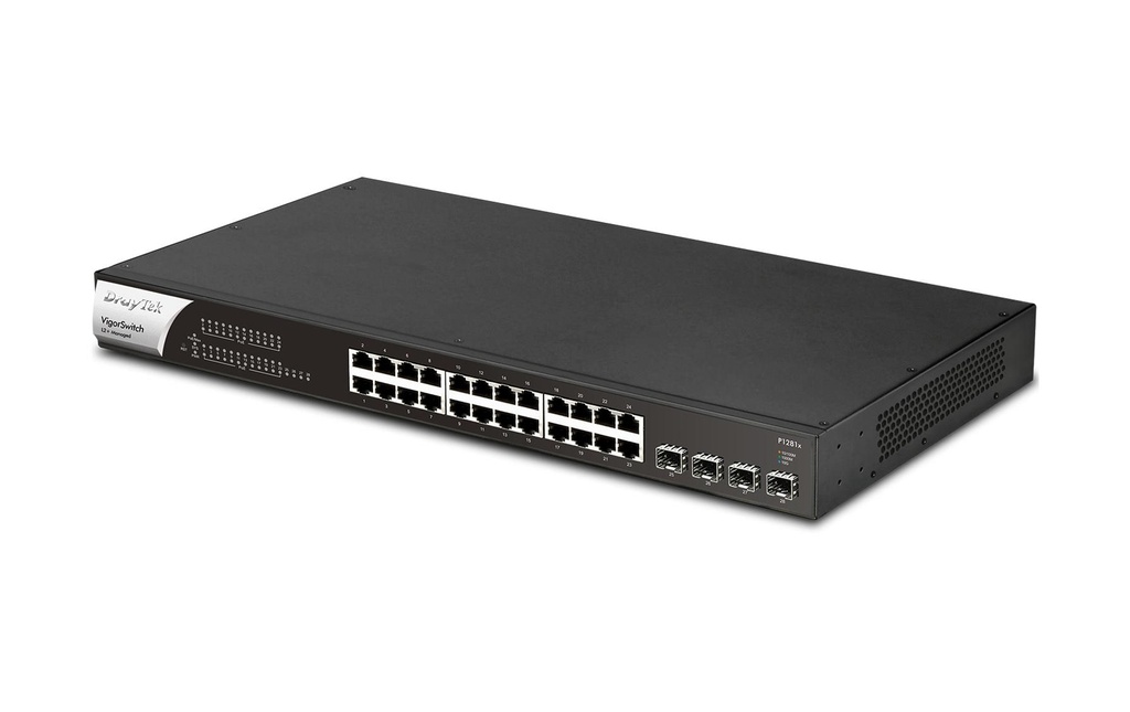 DrayTek SFP+ Switch P1281x 28 ports