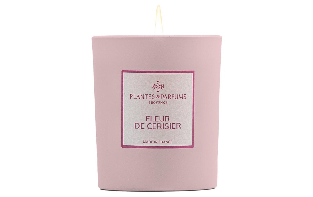 Plantes & Parfums Bougie parfumée Cerisiers en fleurs 180 g
