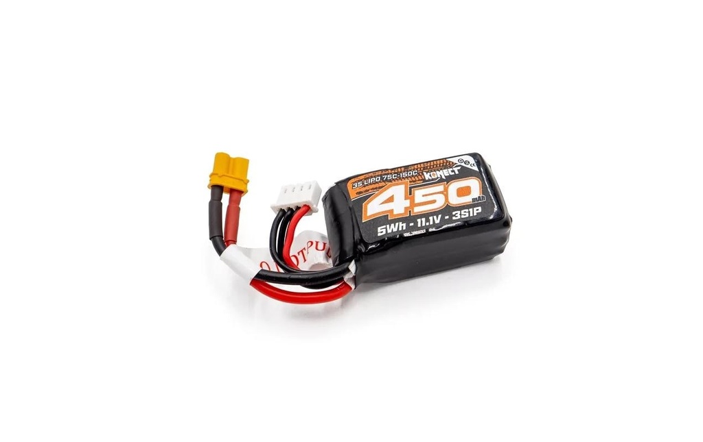 Konect Batterie RC LiPo 450 mAh 11.1 V 75C