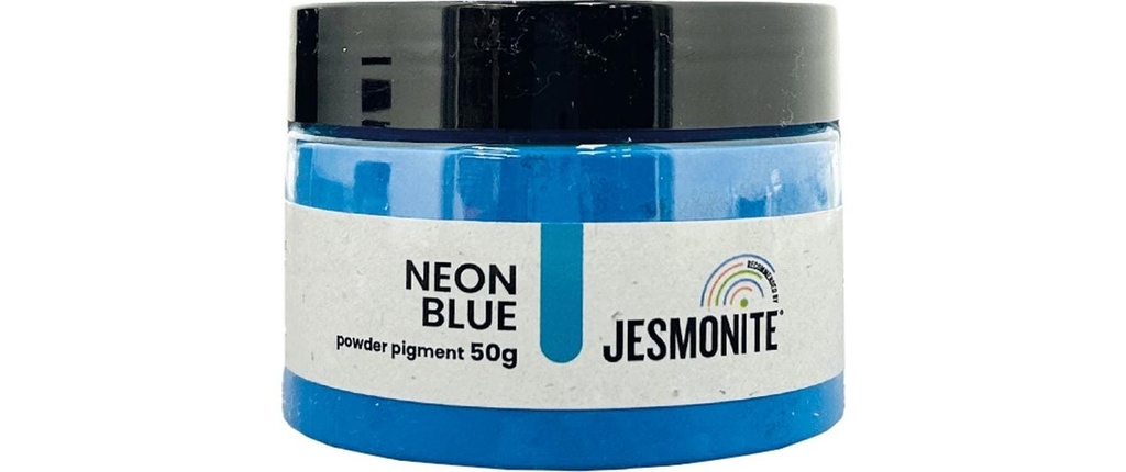 Jesmonite Pigments Poudre de néon bleu, 50g
