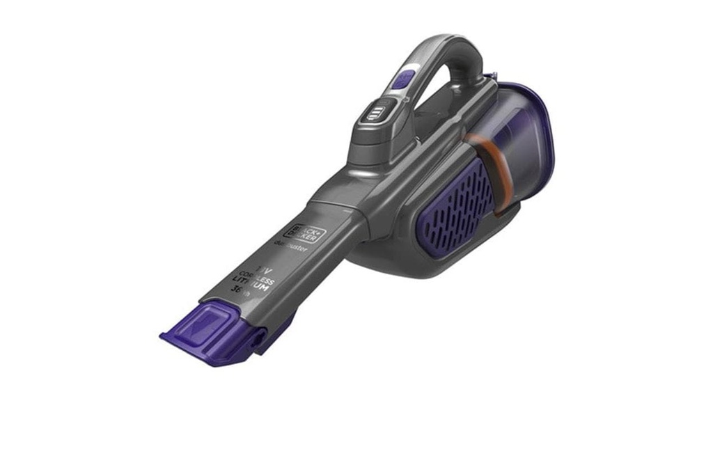 BLACK+DECKER Aspirateur à main sans fil 36 Wh 18 V lithium poils d'animaux