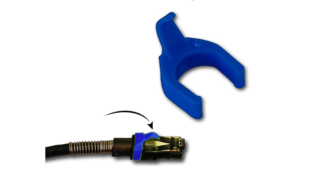 Patchsee PatchClip 50 Pièce/s Bleu foncé