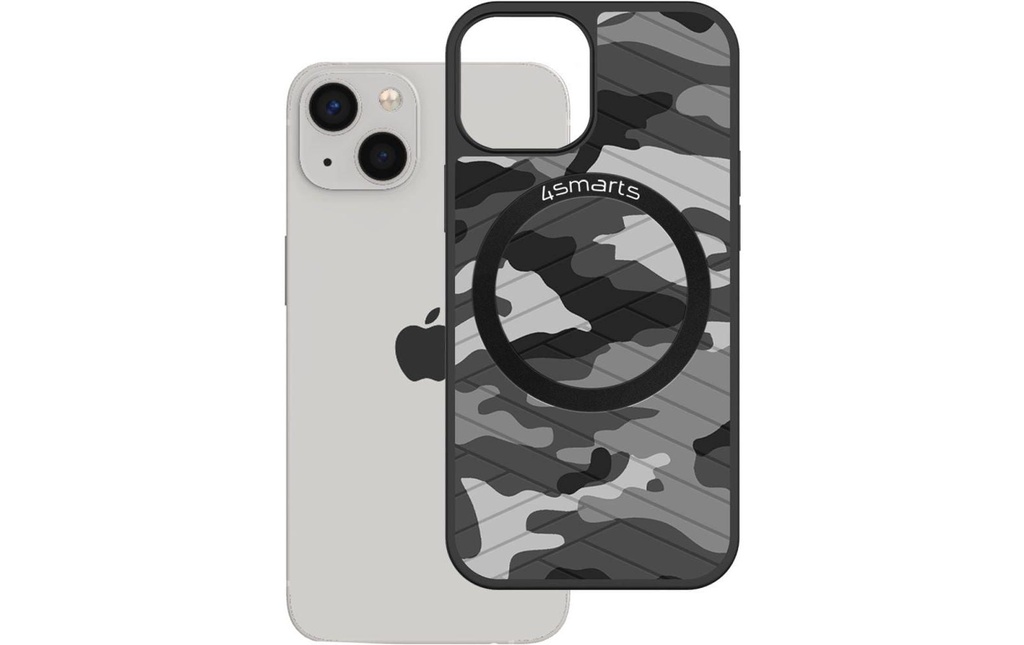 4smarts Coque arrière Jungle avec UltiMag iPhone 13