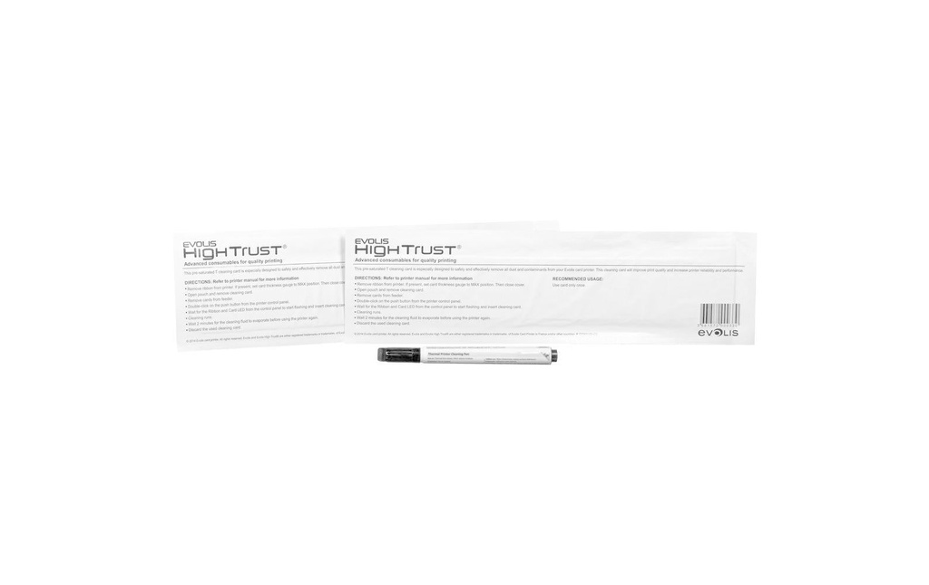 Evolis Produit de nettoyage Complete Cleaning Kit ACL008