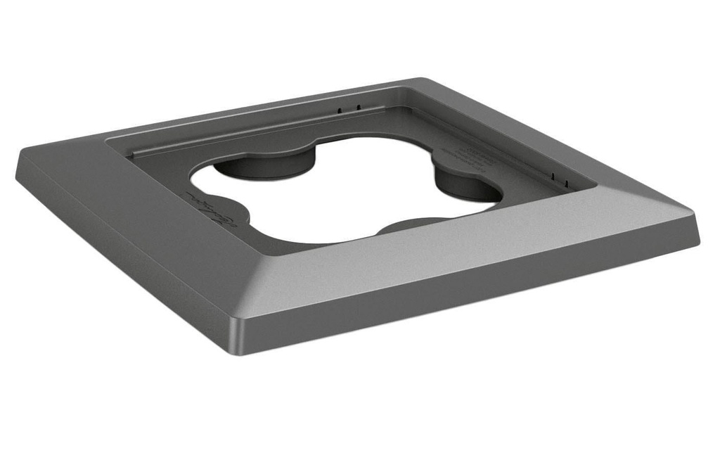 Lechuza Supports à roulettes pour pot de fleurs Cubico 30 anthracite