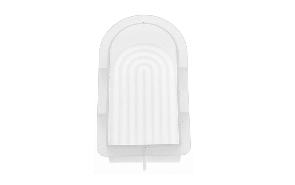 Glorex Moule pour bougies Arc petit Blanc