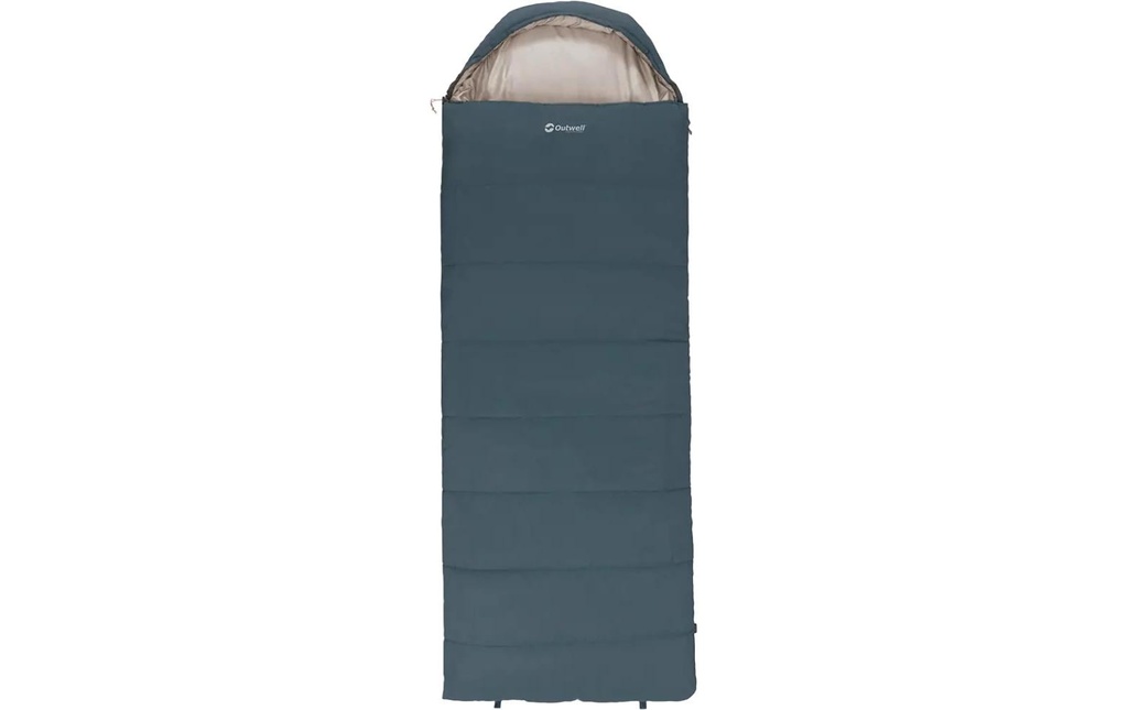 Outwell Sac de couchage Campion Lux- Left zipper Polyester, Bleu