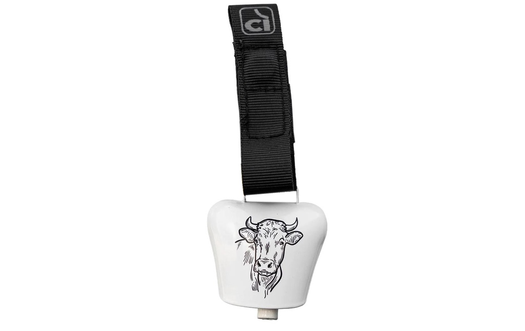 Incirca Cloche de vache Cowbell avec edelweiss