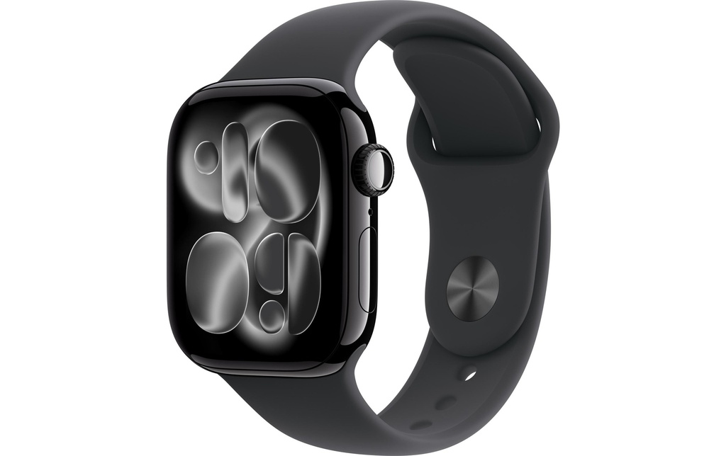 Apple Watch Series 11 42 mm GPS Jet Black Alu Sport Band S/M