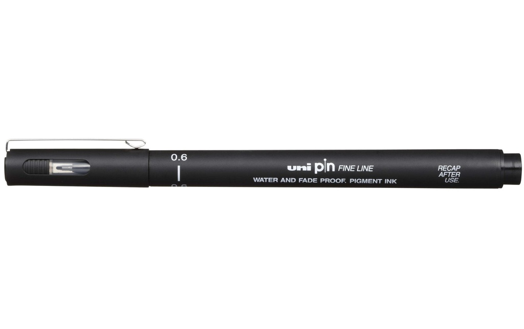 UNI-BALL Fineliner PIN 0.6 noir