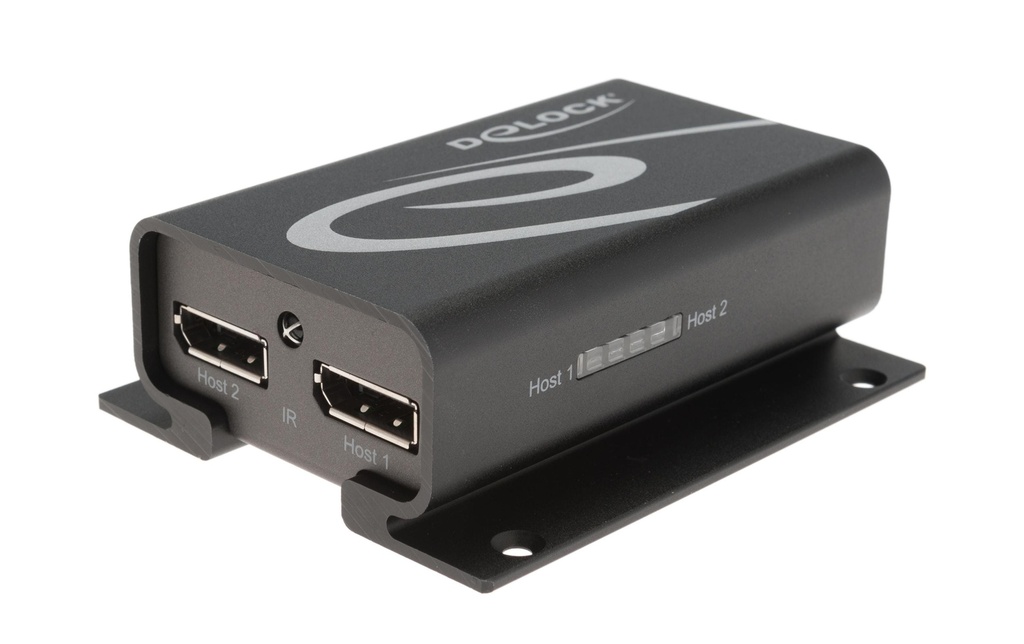 Delock Boîte de commutation Displayport, 2 Port, 4K support