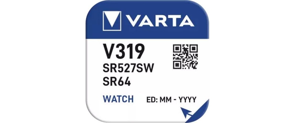 Varta Pile bouton V319 , 10 Pièce/s