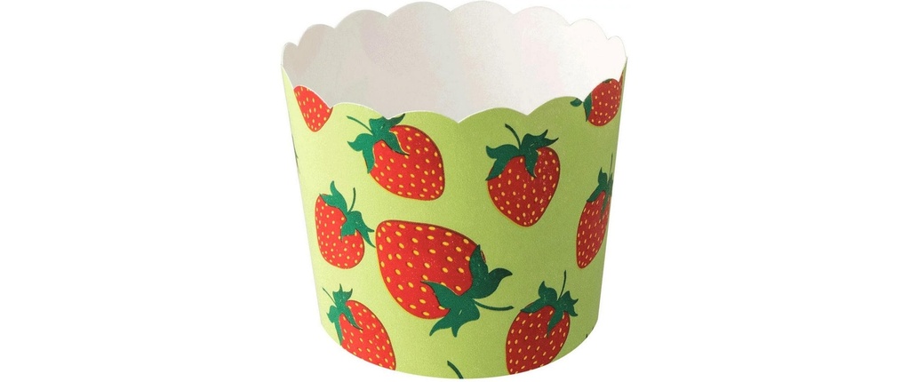 Demmler Gobelets jetables Fraise 12 Pièce/s